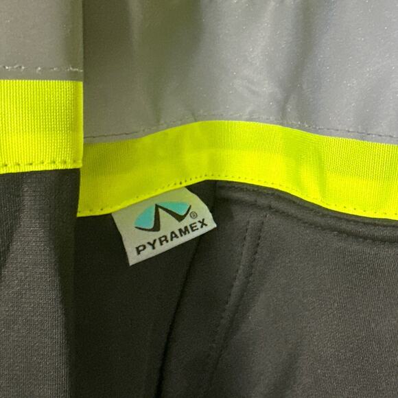Pyramex High Visibility Insulated Bomber Winter Safety PARKA COAT - Picture 3 of 11